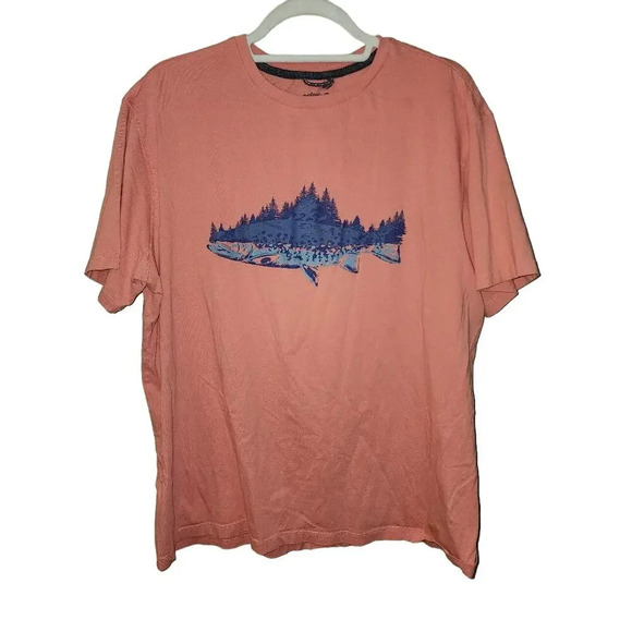 Men's Solaris T-Shirt Size L Fish - Picture 1 of 4